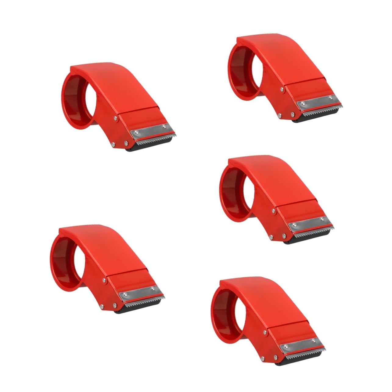 TEHAUX 5stücke Kleiner Tischabroller Für Klebeband Stabiler Und Praktischer Klebebandspender Für Schreibtisch Für Büro Schule Und Zuhause Kompakte Einfach Zu Bedienen