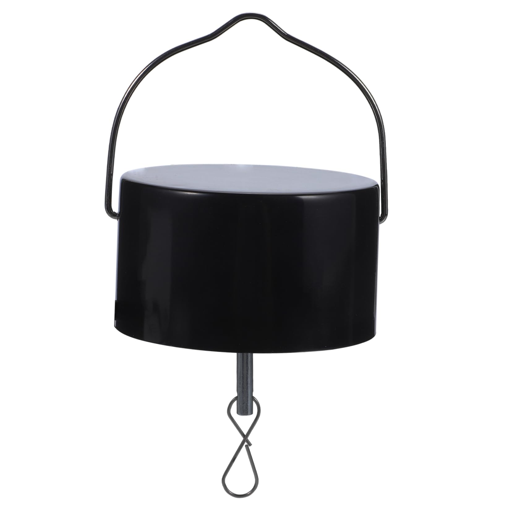 Carillon de vent suspendu rotatif en plastique pour décoration extérieure