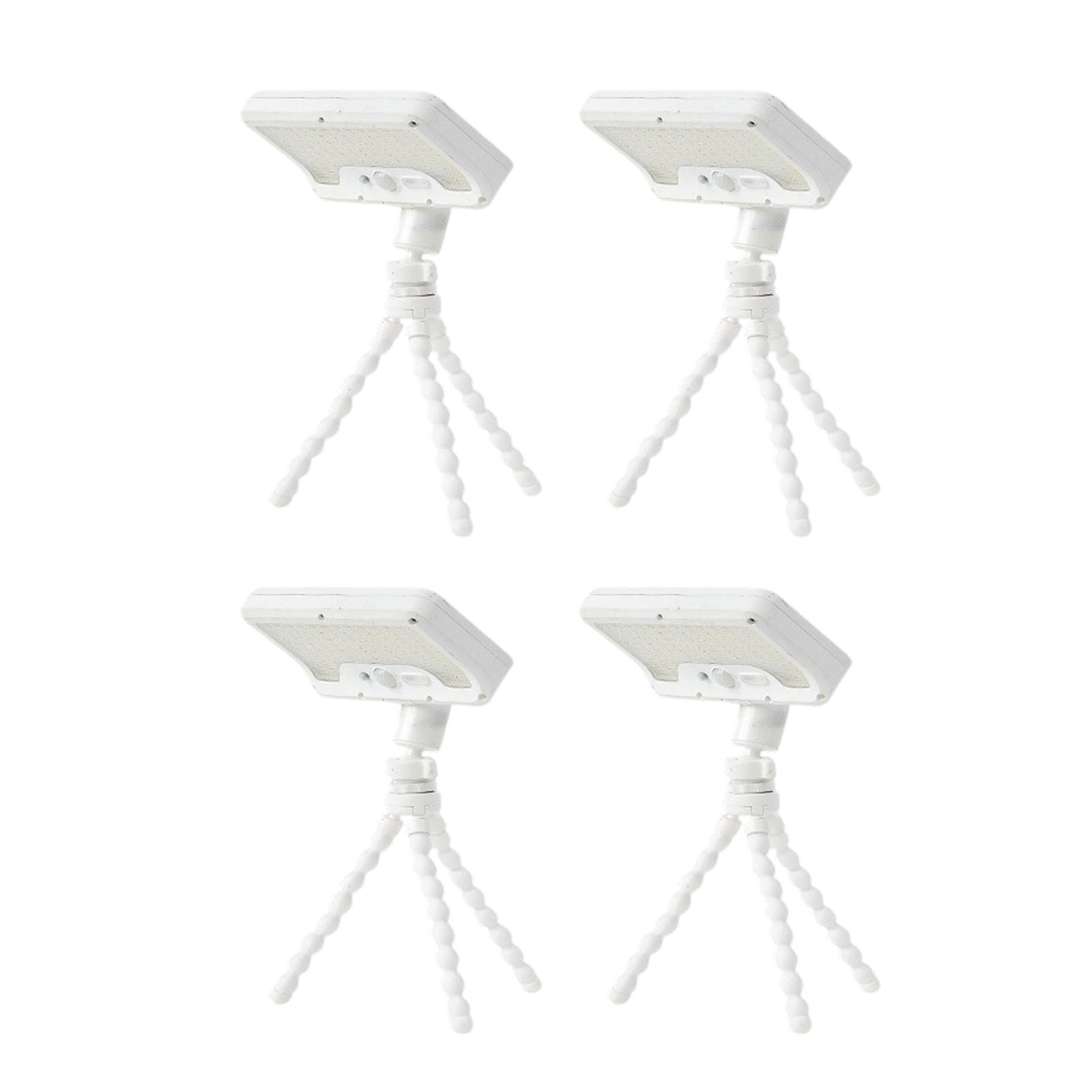 Hsioluted White Solar Waterproof Outdoor Lighting 92 Led Globes Remote Warm Sunlight Motion Transducer Double Charging Modifiable For Use Waterproof Outdoor Lights