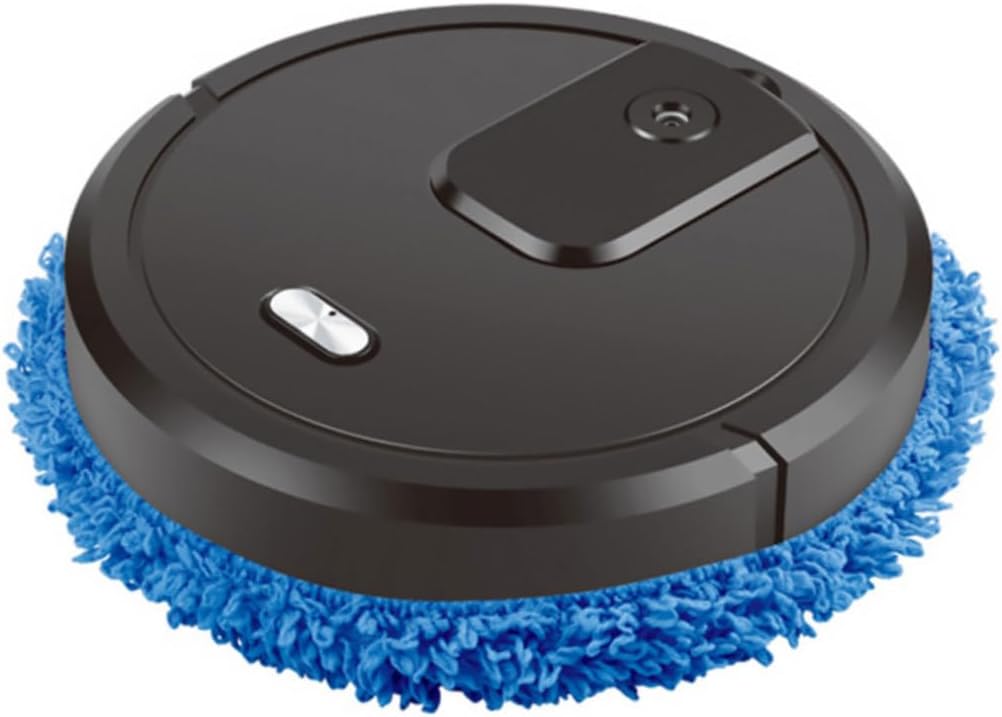 GLEAVI Smart Robotic Mop and Vacuum Cleaner Multi-Functional Automatic Floor Sweeping Machine Spray for Home and PET Hair Self-Charging and Compact Design Random Color