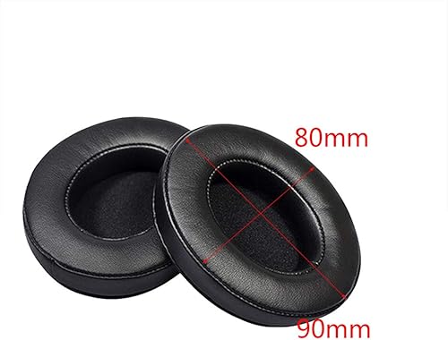 Miniatura 5 de Qksky Almohadillas de espuma para los oídos, almohadillas de esponja de repuesto, banda elástica para la cabeza para Edifier W855BT Auriculares para