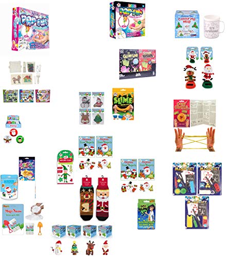 geo-versand 5 x Premium Unisex Spielsachen Paket Set Mädchen oder Jungen Adventskalender Füllung