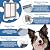 PlexiDor Performance Pet Doors for Dogs and Cats - Door Mount Dog Door with Lock and Key - Silver, Large Sizes