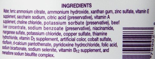 canine red cell ingredients