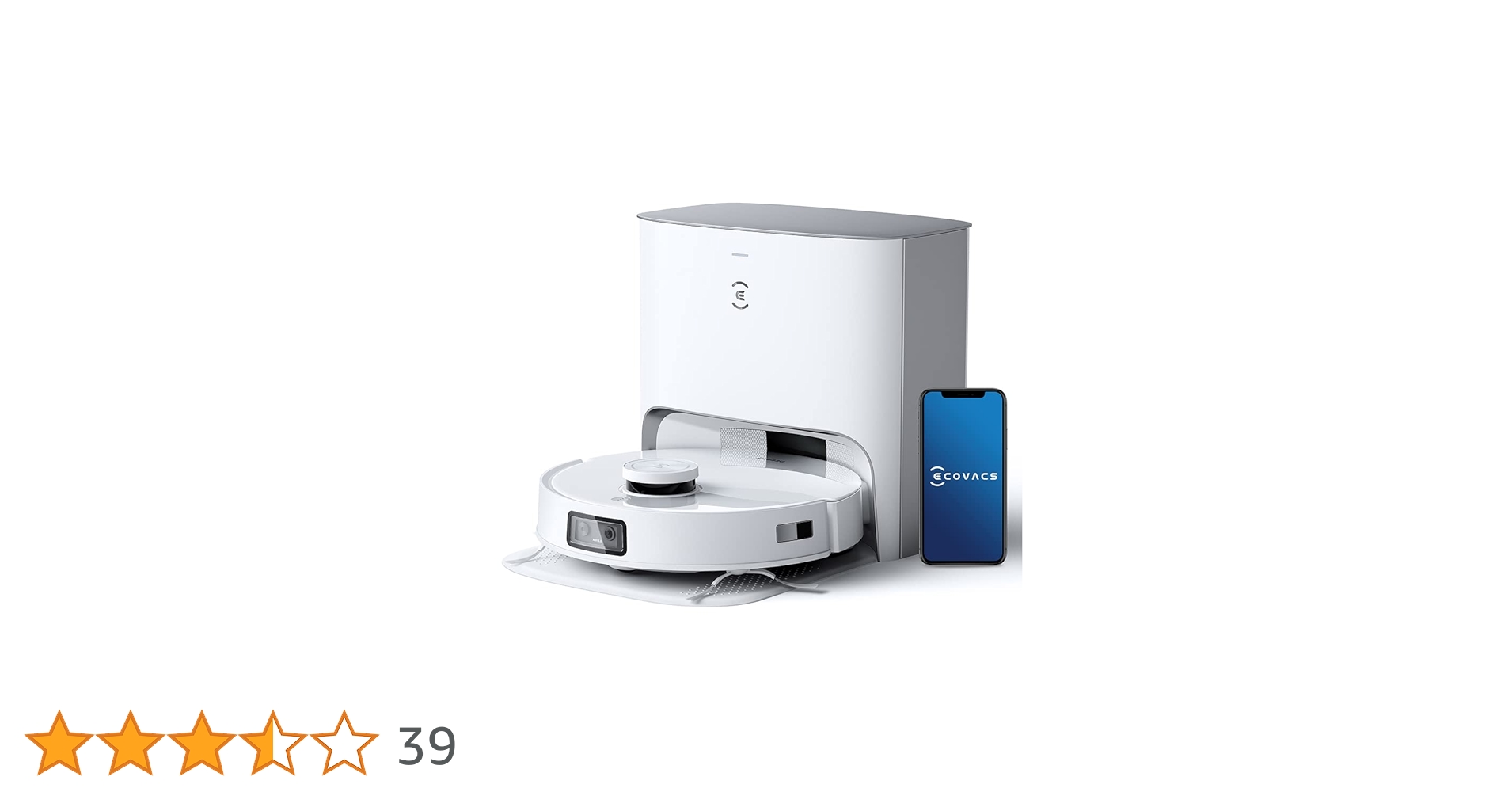ECOVACS - [中古] ECOVACS DEEBOT T10+ ロボット掃除機 deebot-t10-plus  deebot-t10-plus [良い(B)] DEEBOT ECOVACS エコバックス DBX33-22 [ロボット掃除機 T10