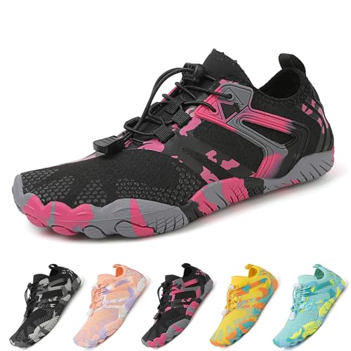 GUNIYIFS Water Shoes Men Women Adult Quick-Dry Aqua Sock Barefoot Shoes Non-Slip Hike Breathable Footwear Outdoor Athletic Beach