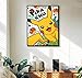 CANDYL DIY Oil Painting Paint by Number Kit for Kids Adults Students Beginner DIY Canvas Painting by Numbers Acrylic Oil Painting Arts Craft for Home Wall Decoration Pikachu 16x20 Inch