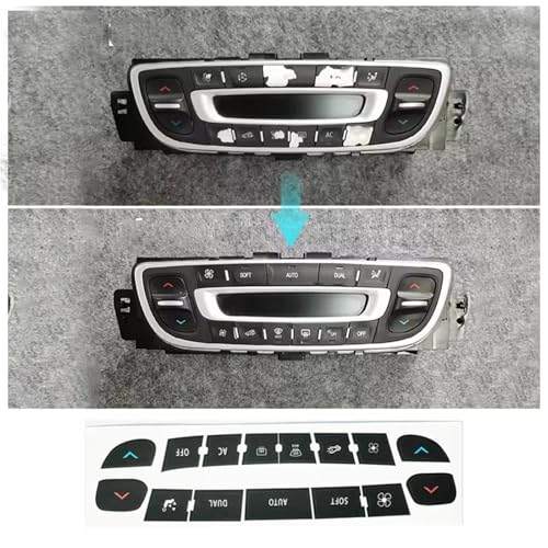 Réparation de bouton de climatisation auto pour confort visuel en voyage - 6