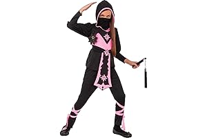 Child's Pink Crystal Ninja Costume by Rubie's