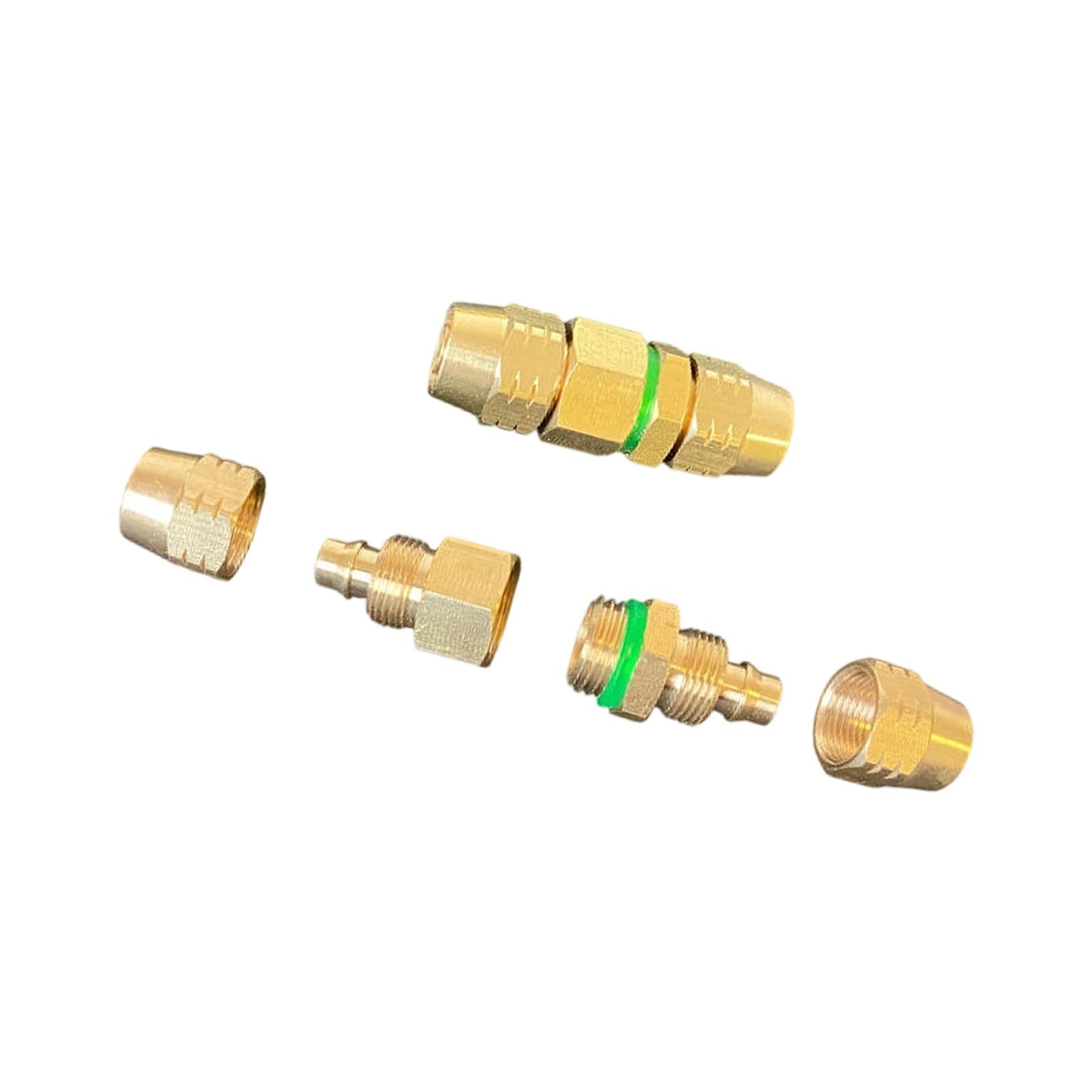 Leakproof Copper Tube Connectors Agricultural Sprays Pipe Repair Extension Pipes Joint Hose Splicer Enduring for Extension Sprays Hose