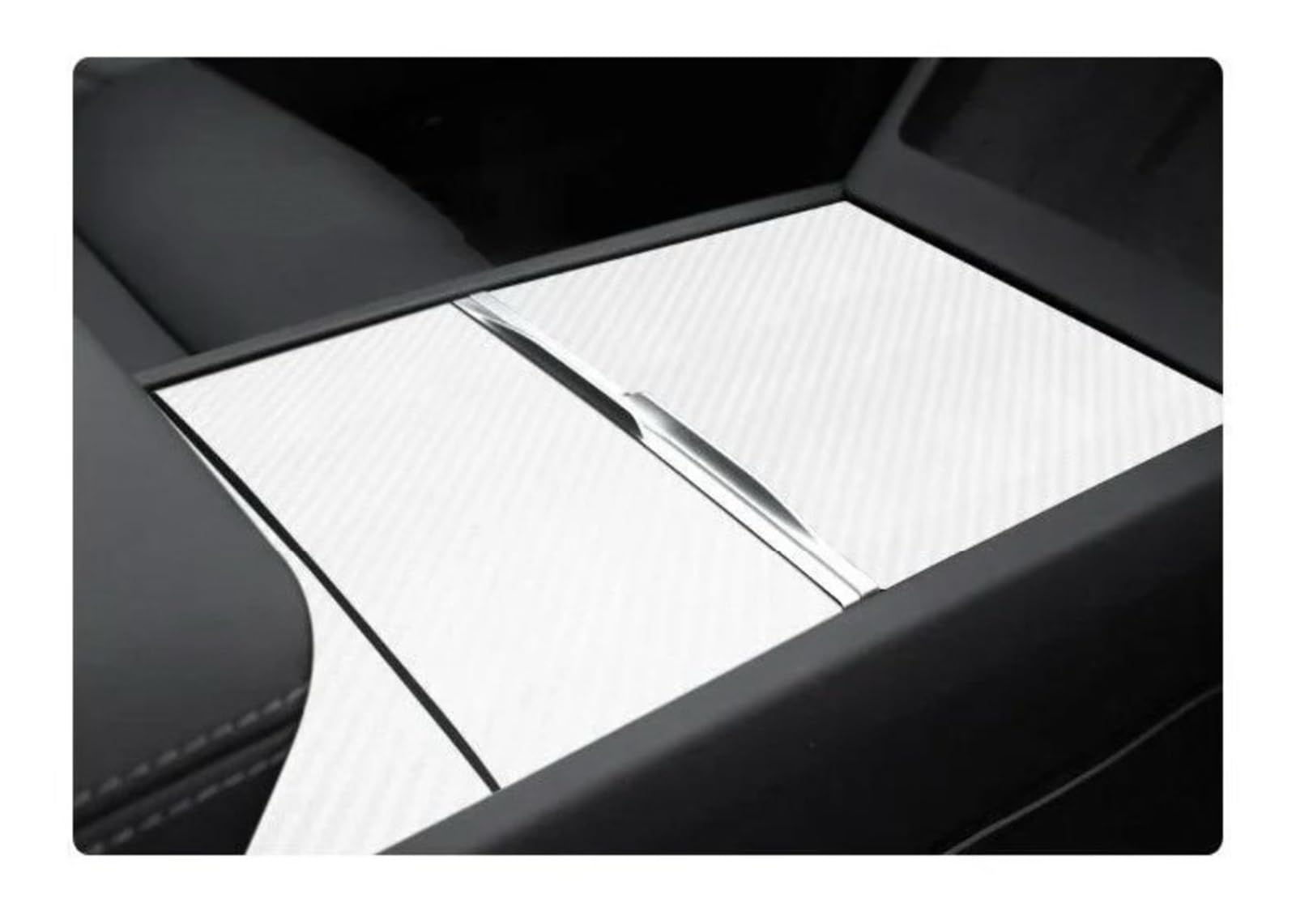 Car Interior Moulding Accessories for Tesla for Model 3 for Highland for Model Y for Juniper 2025 Central Control Panel Sticker Center Console Patch