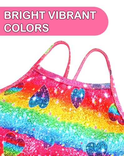 Image of Girls Swimsuit One Piece Bathing Suit Kids' Swimwear Quick Dry Summer Beach