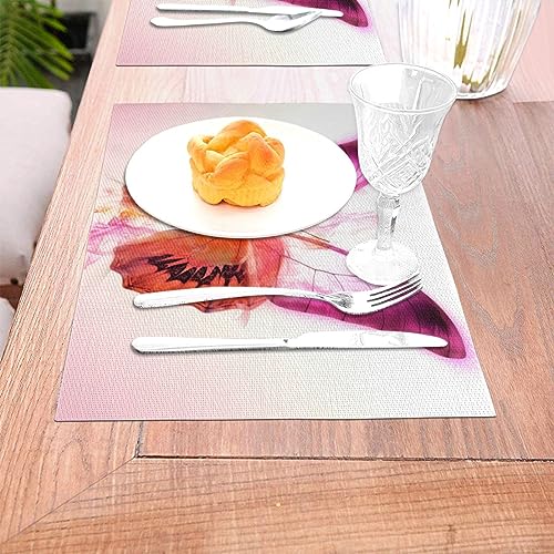 Sets de table de cuisine lavables pour éliminer les taches et rayures