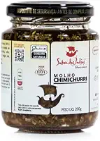 Sabor das Índias Molho Chimichurri, Churrasco, Sem Glúten, Vidro 200g
