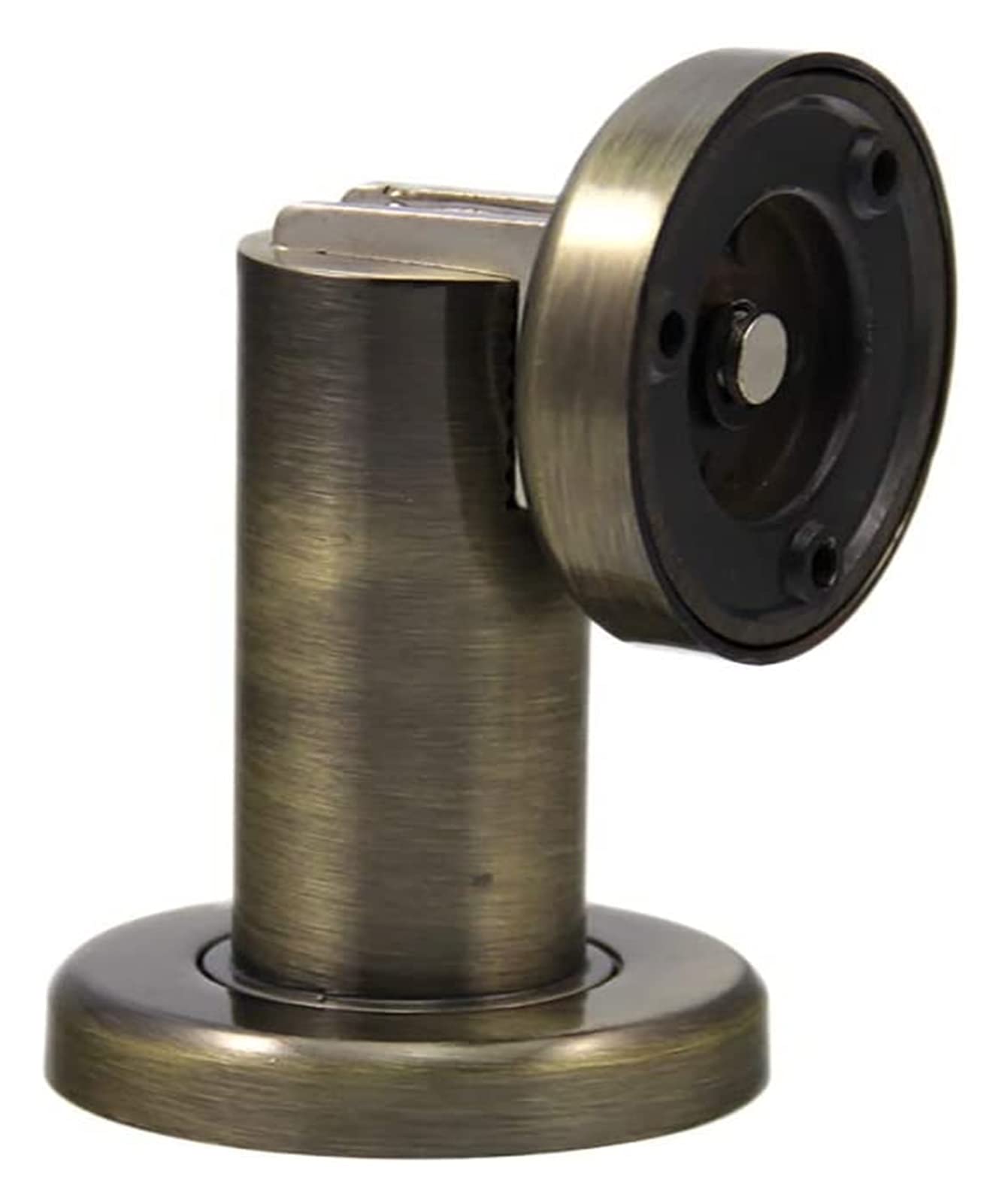 Door Stop， Stainless Steel Thick Magnet Metal Anti-Collision Magnetic Household Device(Bronze)