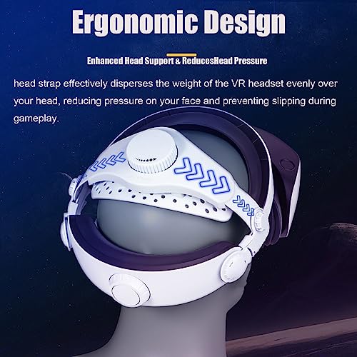 Sangle de tête réglable pour PS VR2 - Confort de rechange casque PSVR 2 - 5
