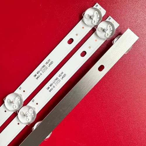 Tiras de retroiluminación LED MS-L1795 con lentes ópticas de precisión para panel H39D7100E 4