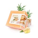 Organic Ginger Soap - Moisturizing Deep Clean Effectively Bath Soap, All Natural Ginger Bar Soap for