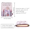So Many Books So Little Time Book Sleeve with Zipper, Book Covers for Paperbacks, 11 X 8.5 Inch, Bookish Gift for Girl