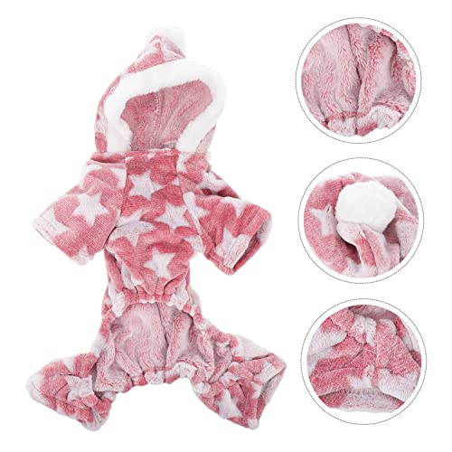 Disfraz para perro BESPORTBLE con pijama y gorro talla L miniatura 5