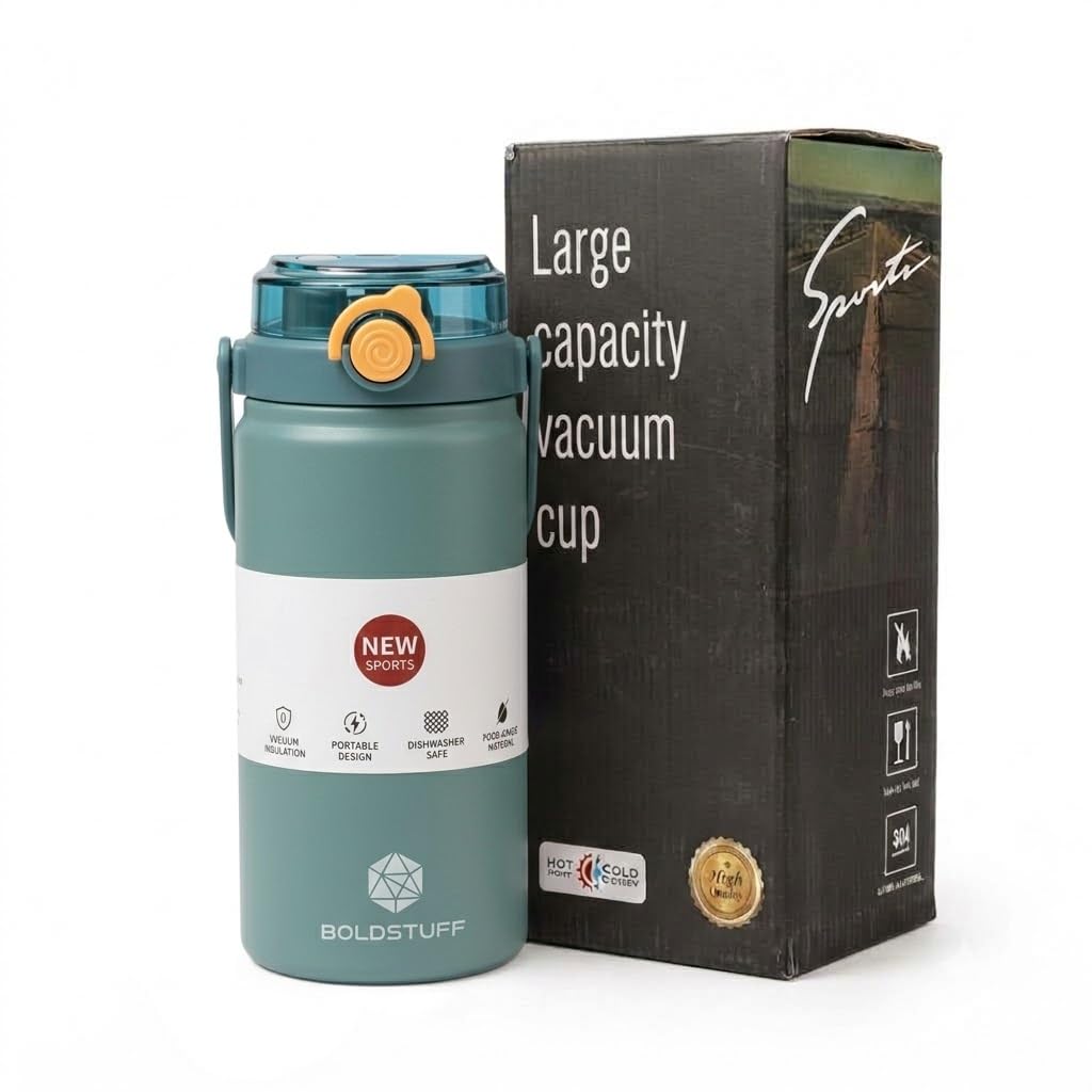 2L Insulated Water Bottle - Hot & Cold, Leakproof -9