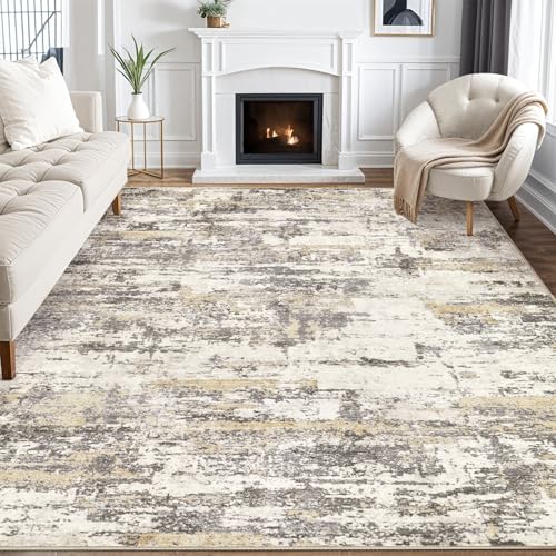 Jessibou Area Rugs 9x12 Living Room: Washable Large...