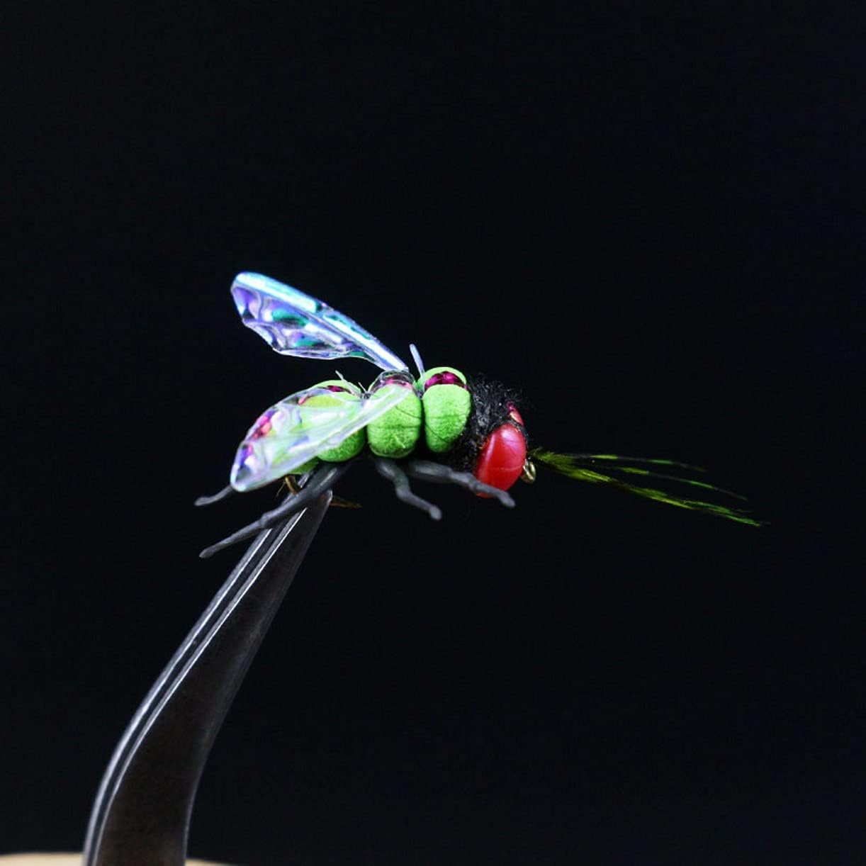Fishing Artificial Little Fly Fishing Lures Hook size14#,3PCS, AS SHOW