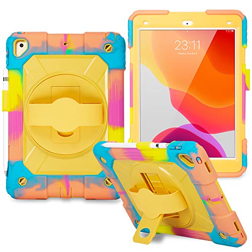 iPad 10.2 Case 2019 iPad 7th Generation Case Heavy Duty Shockproof Protective Case
