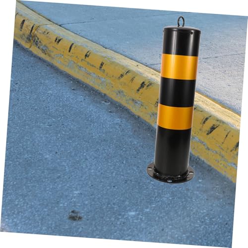 Generisch Warnkegel, Verkehrsleitpoller, Absperrung für Einfahrten, robuste Leitlinie aus Edelstahl für mehr Verkehrssicherheit – 1 Stück