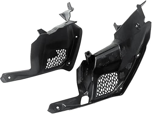 Miniatura 4 de YINZO Motorcycle Winglet Motorcycle Unpainted Inner Air Intake Side Cover Panel Bracket Fairing Fit for Kawasaki Z900 2017 2018 2019 (Color  2)