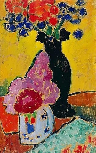 Tableau d'Art Alexej Von Jawlensky Peinture sur Toile de Qualité