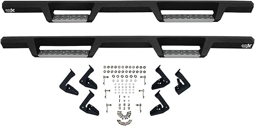 Miniatura 4 de Westin 56-135252 HDX - Barras de paso Nerf de acero inoxidable para F-150 SuperCrew 2009-2014, color negro texturizado, 1 par