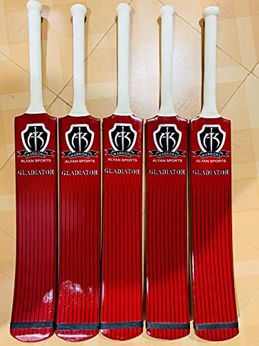 Generic ALYAN Sports Tennis Cricket Bats Maroon