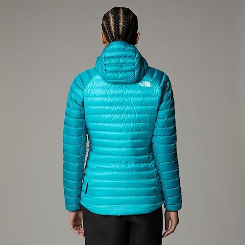 The North Face Women's Bettaforca Lt Down Hooded Jacket, Galactic Blue/Deep Teal, M - Image 3