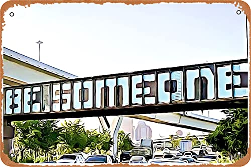 Houston: Be Someone pt. 2 Art Print Metal Tin Sign Vintage 8x12 Inch