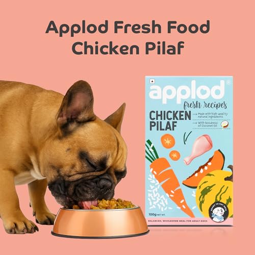 Image of Chicken Pilaf Fresh Dog Food for Adult Dogs | High-Protein Chicken Meal for Muscle Strength & Easy Digestion | Complete & Balanced Fresh Nutrition | 300g
