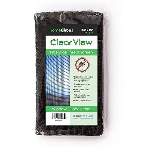 Window Screen 39 Inch x 84 Inch - Replacement or Repair of Screen