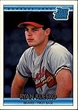 1992 Donruss #13 Ryan Klesko MLB Baseball Trading Card
