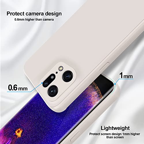 GiiYoon Case Compatible with OPPO Find X5 Pro, Silky-Soft Touch Full-Body Protective Phone Silicone Case - Image 3