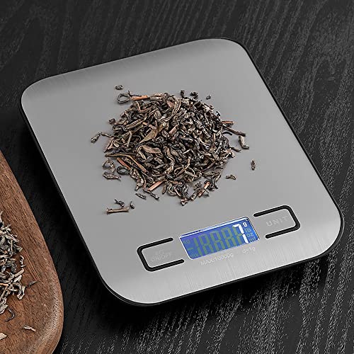 Brastoy Balança Digital Cozinha Aço Inox 1g a 10 kg Alta Precisao Casa Comida