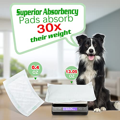 Image of Dog Diaper Liners 100ct Super Soft and Absorbent Dog Diaper Booster Pads for Male Dog Belly Bands or Female Dog Diapers (Long, 100pcs)
