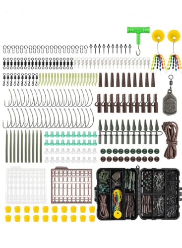 Kit de pesca para carpa con 268 piezas