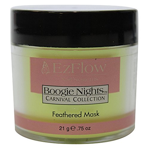 EZ Flow Carnaval purpurina uñas postizas, 0,75 oz