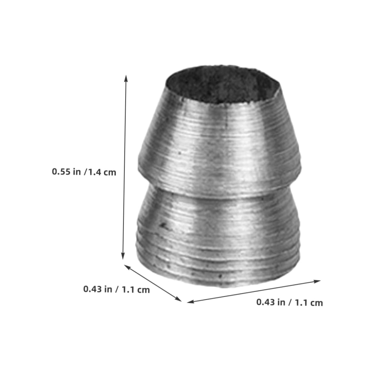 FUTUREORYY 6 Pièces Coins Fer Pour Manche De Hache Cales De