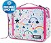 PackIt Freezable Classic Lunch Box, Rainbow Sky, Built with EcoFreeze Technology, Collapsible, Reusable, Zip Closure With Zip Front Pocket and Buckle Handle, Perfect for School Lunches