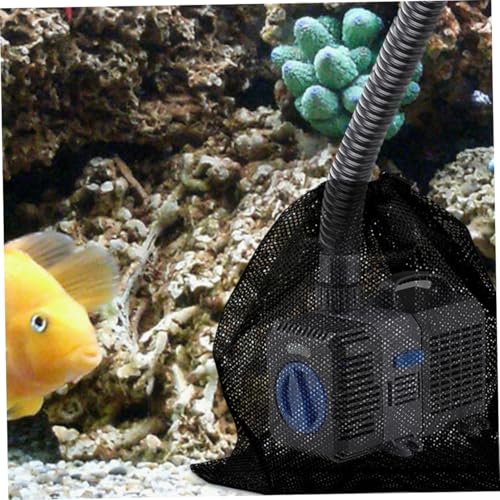 Happyyami 4 bolsas grandes para filtros de bomba negras miniatura 6