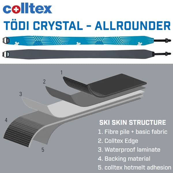 Amazon | colltex コールテックス スキーシール 22-23 TODI CRYSTAL