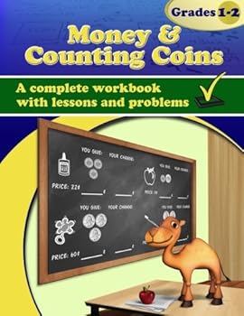Paperback Money & Counting Coins Workbook Book