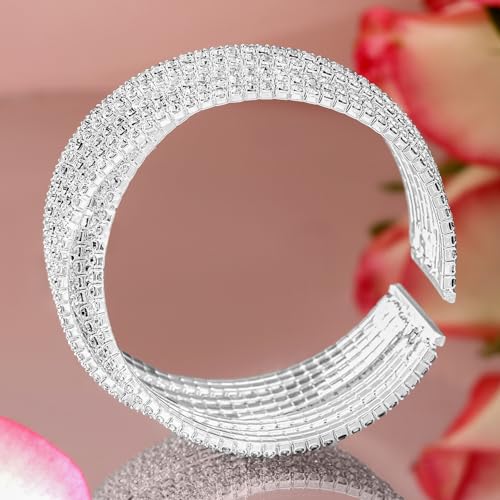 Image of Rubans Multi Layered Bracelet Trendy Jewellery Gift for Women & Girls