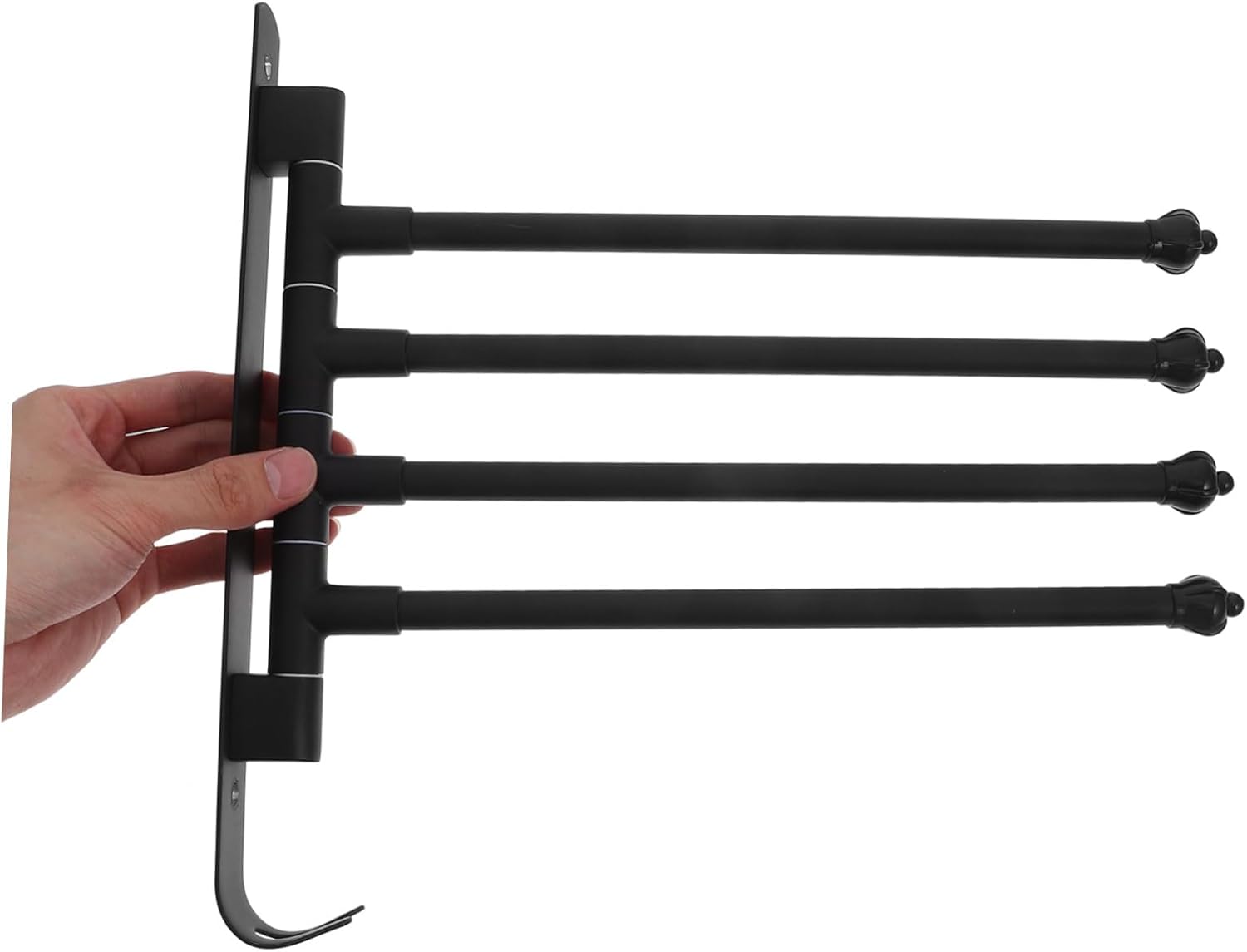 Amosfun Portable Rv Clothes Drying Rack Sturdy No Drill Installation Versatile Hanger for Clothes and Towels for Maintaining Tidy Rv Interior